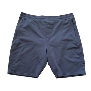 Public Rec Gamechanger Rec Short Men’s 42R Navy 9” Inseam Athleisure Pull On